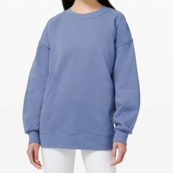 lululemon athletica Men's Crewneck Sweater in Blue - Picture 1 of 6